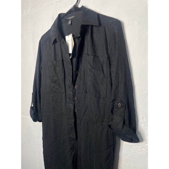 NEW Banana Republic Jumpsuit Petite Size 00 Black - Picture 3 of 8